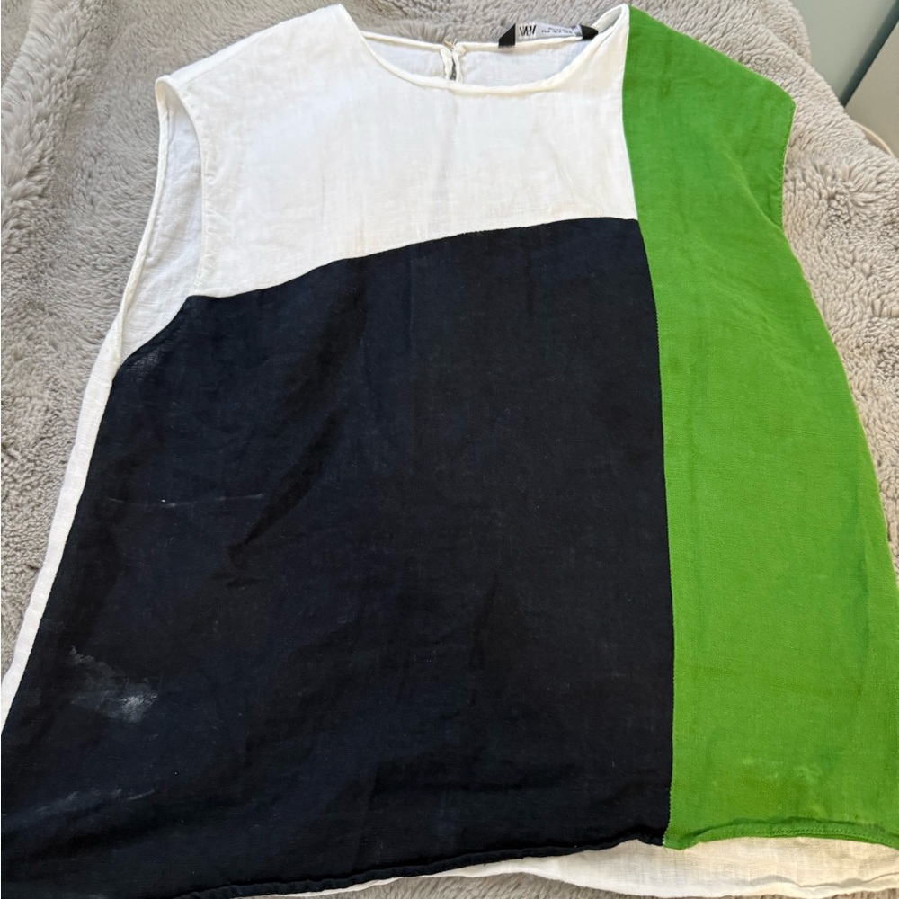 Zara linen top